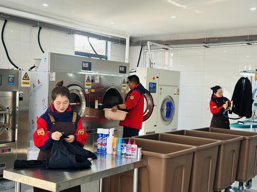 浙江石油首个洗衣中心在温州投运