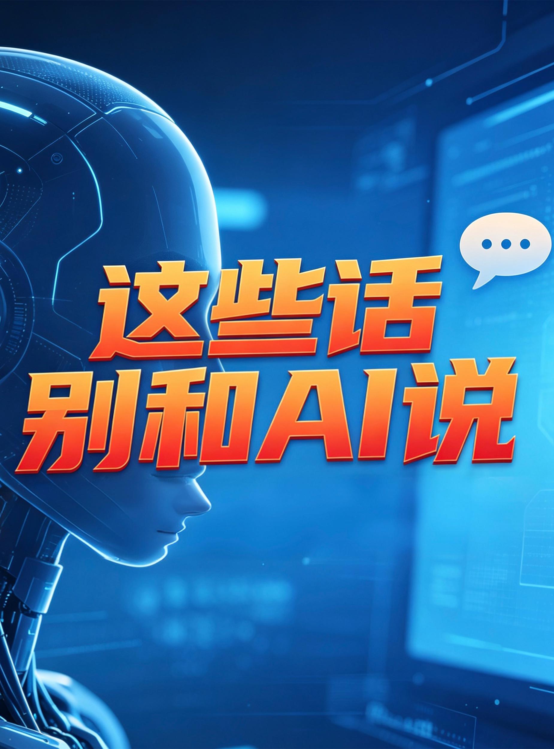 这些话别和AI说